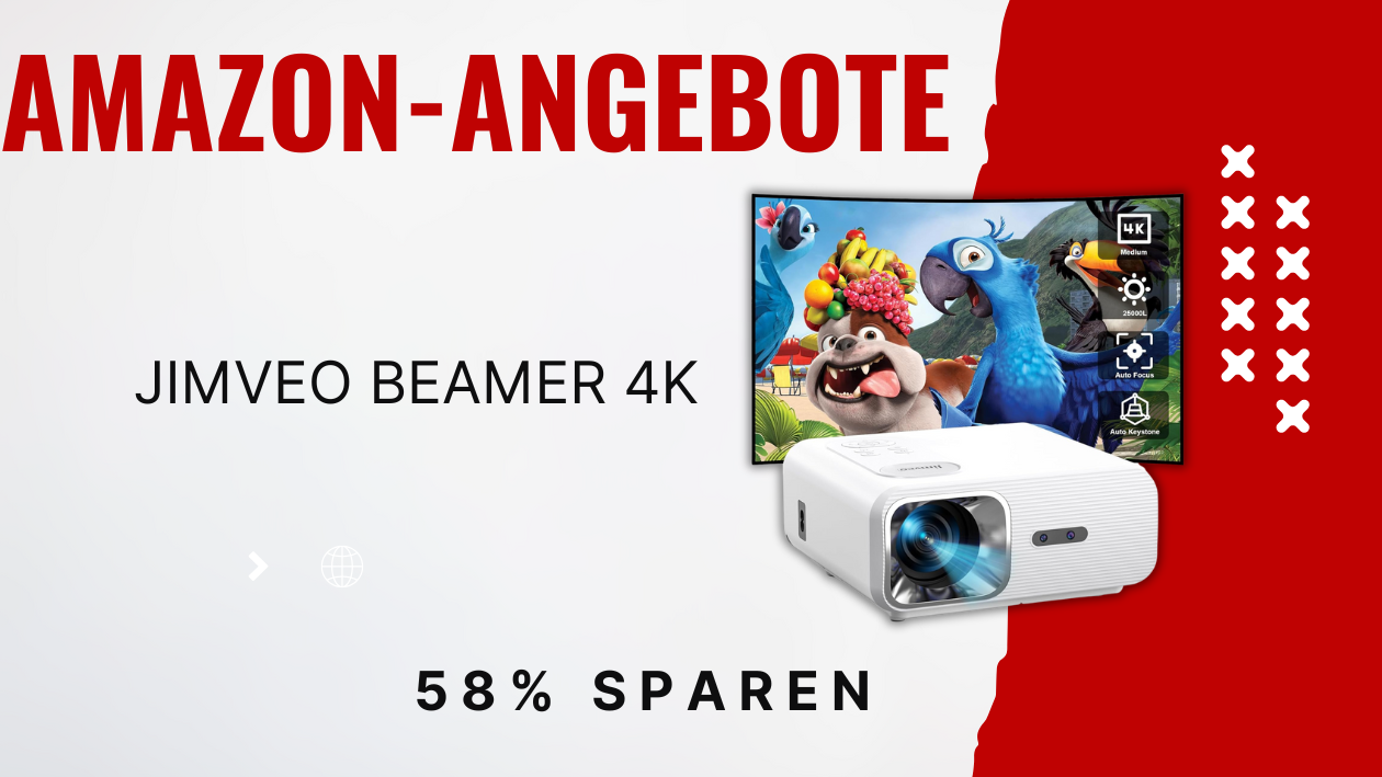 Scharfe Deals: Wie Jimveo's neuer 4K Beamer den Markt erobert