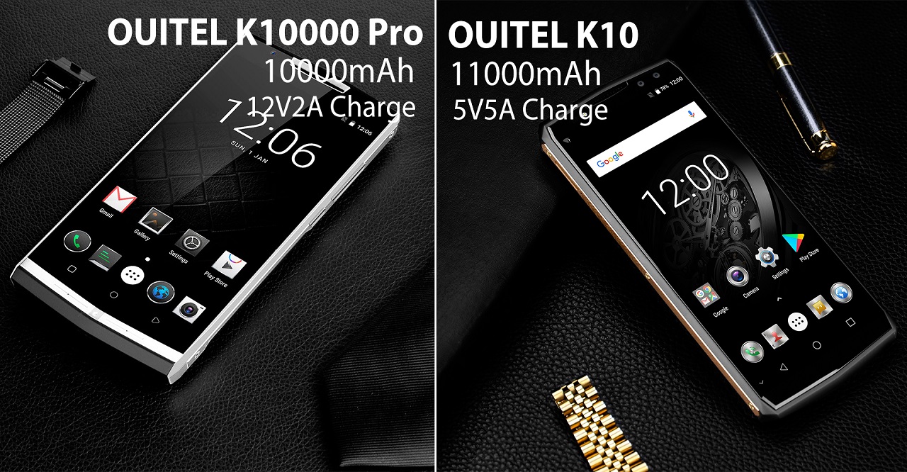 OUKITEL дает большую скидку на смартфоны с огромными батареями K10 и K10000  Pro | gagadget.com