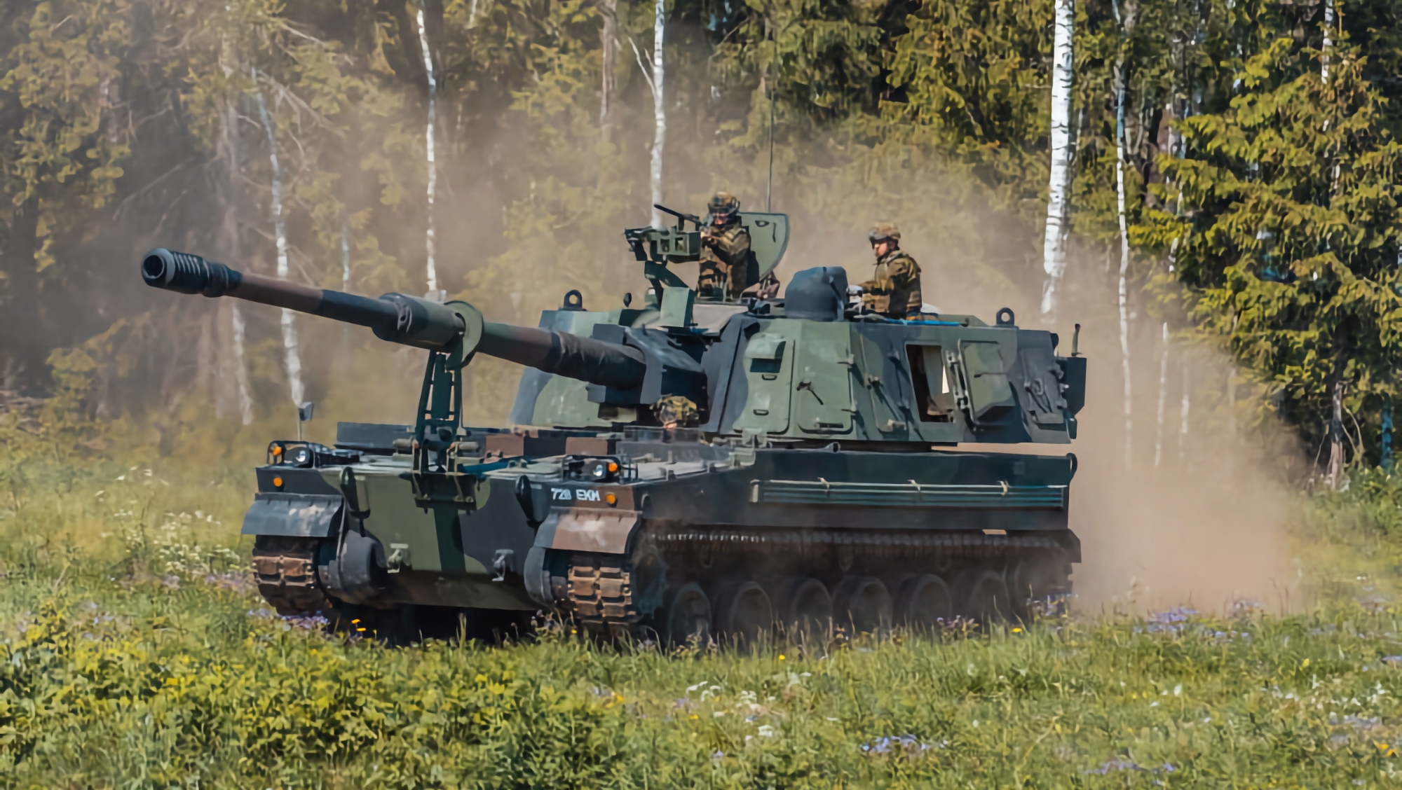 Контракт на 36 000 000 євро: Естонія купує додаткову партію корейських САУ К9 Thunder
