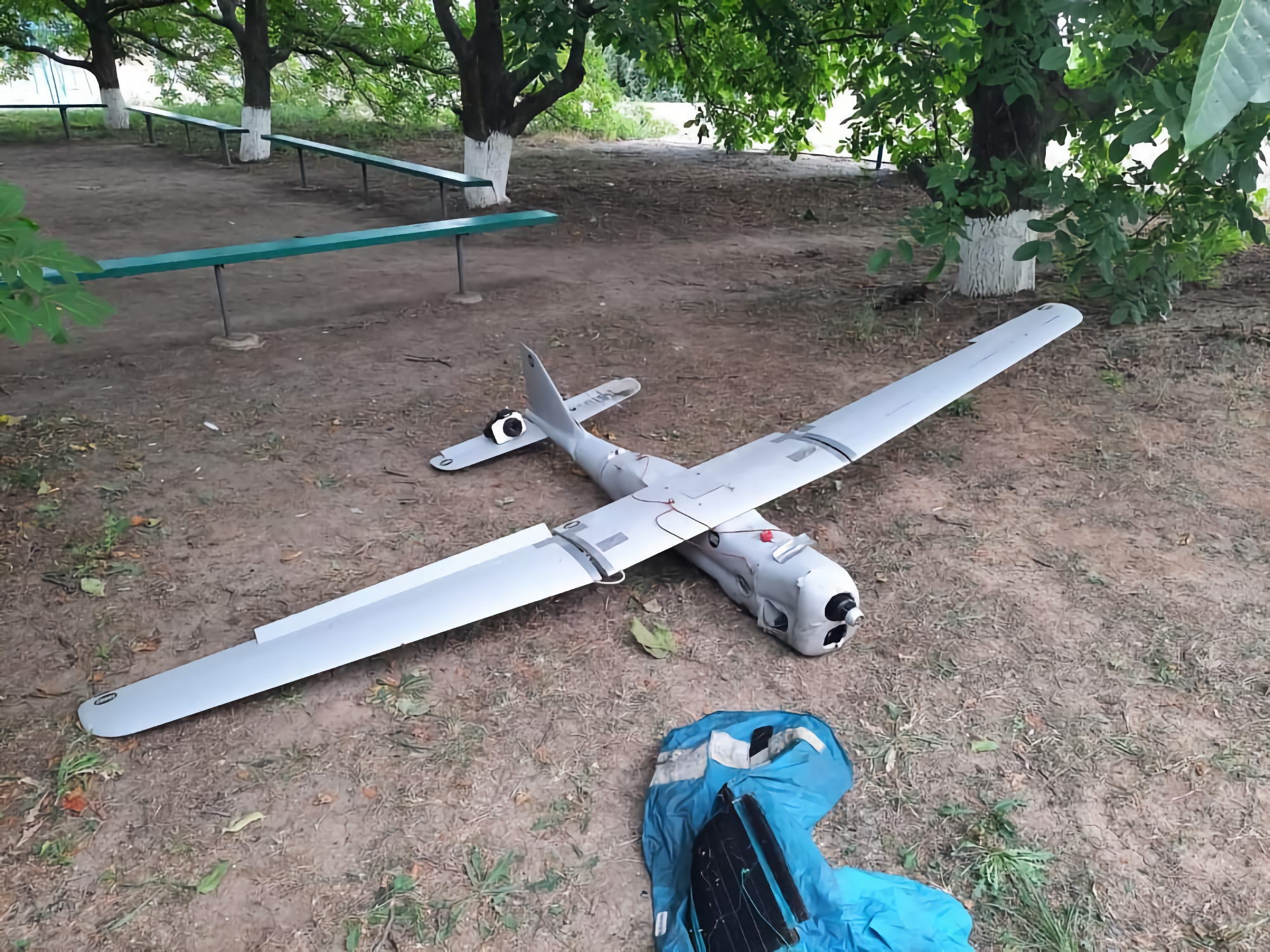 AFU shot down Russian secret drone "Cartograph", it has 12 cameras and is similar to "Orlan"