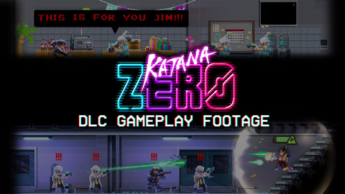 Askiisoft demonstrated the gameplay of the free add-on for Katana ZERO
