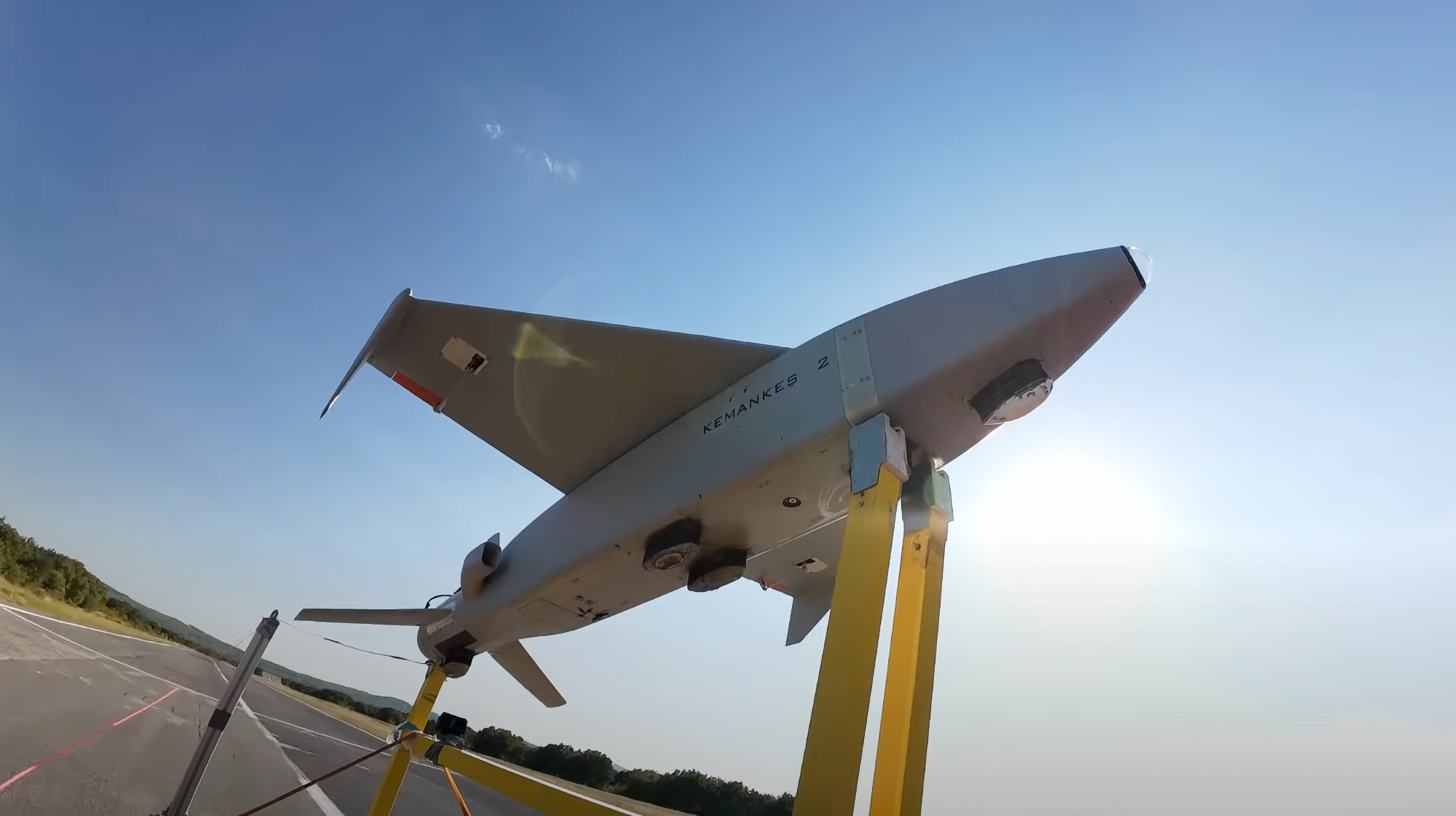 Baykar has tested the Kemankes 2 smart cruise missile for Bayraktar Akinci, Bayraktar TB-2 and Bayraktar TB-3 UAVs