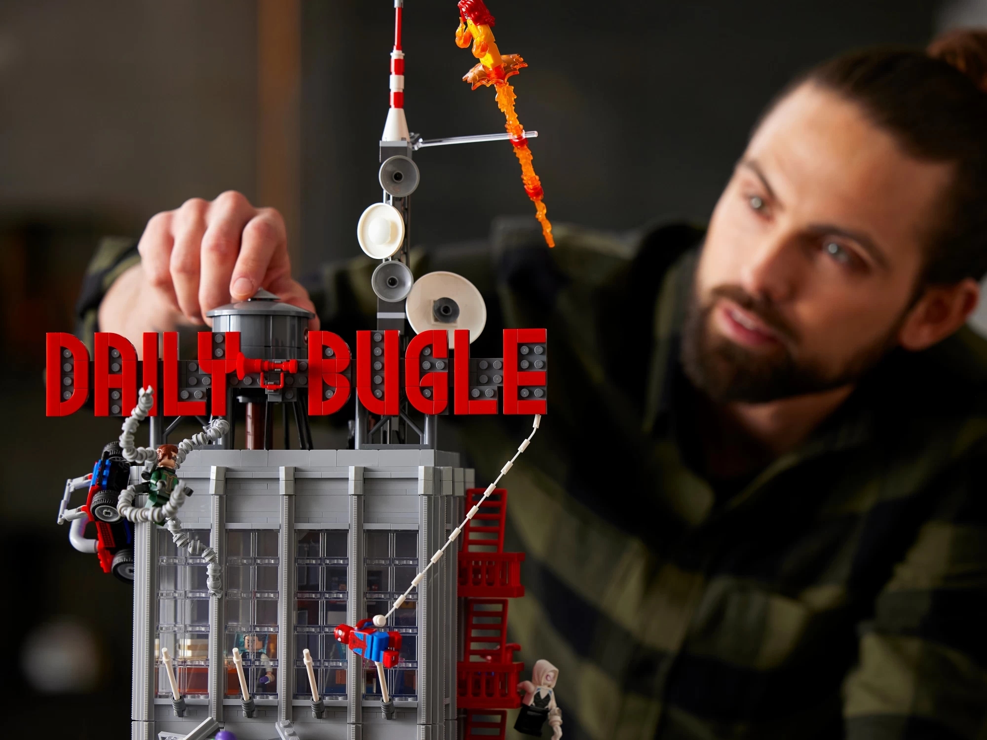 LEGO Announced The Daily Bugle: a Marvel Universe Set With Spider-Man, Venom And Daredevil For $299