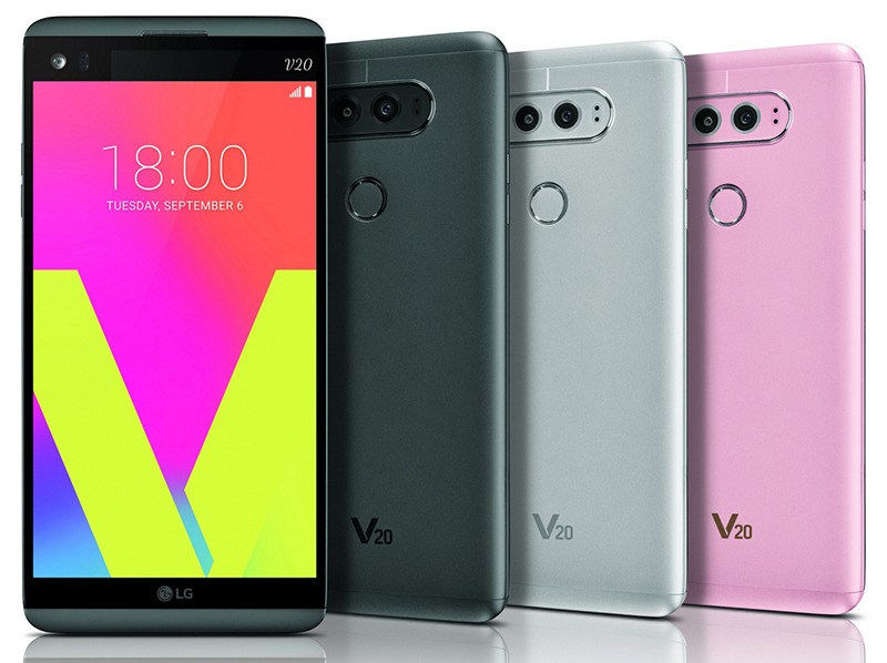 Музыкальный флагман LG V20: металл, Android Nougat и двойная камера