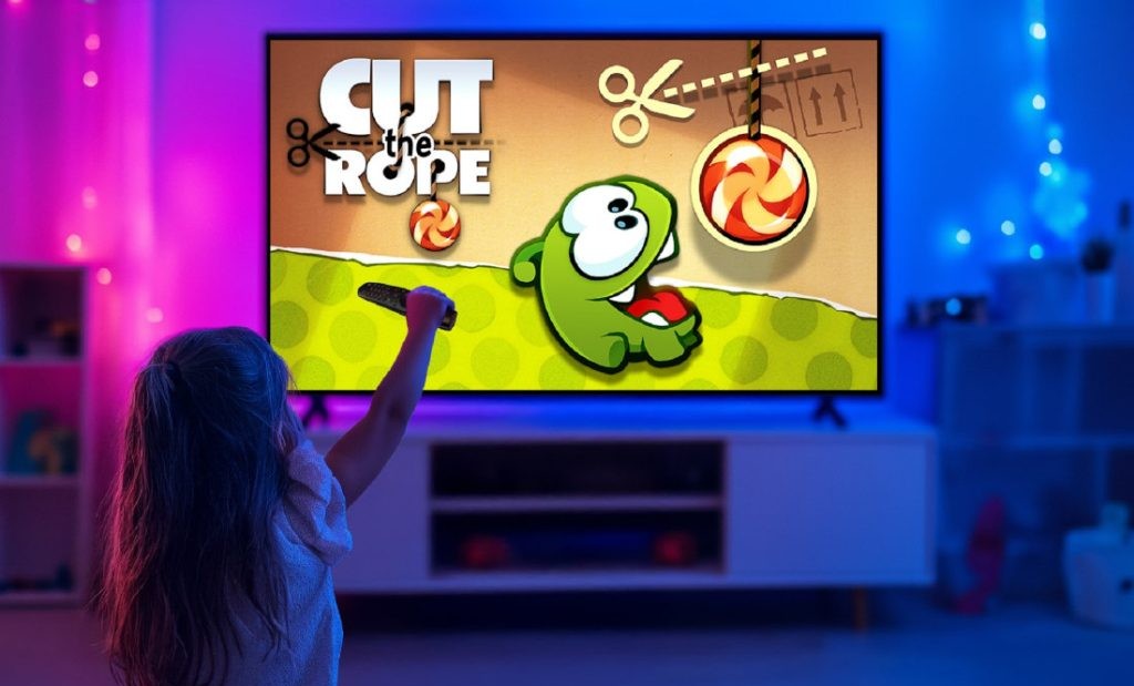 El juego 'Cut the Rope' conquista los televisores inteligentes: nuevas funciones para los fans