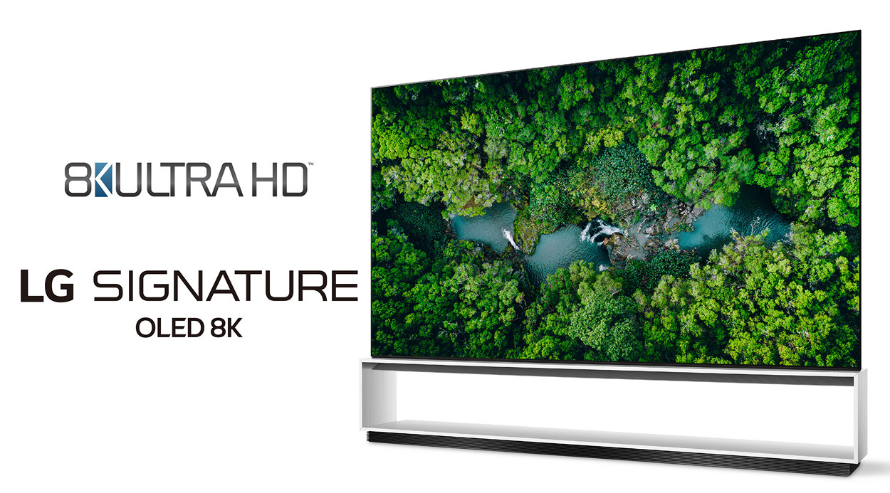 Prawdziwe telewizory 8K: LG jako pierwsze przewyższają wymagania dotyczące wyświetlaczy 8K Ultra HD