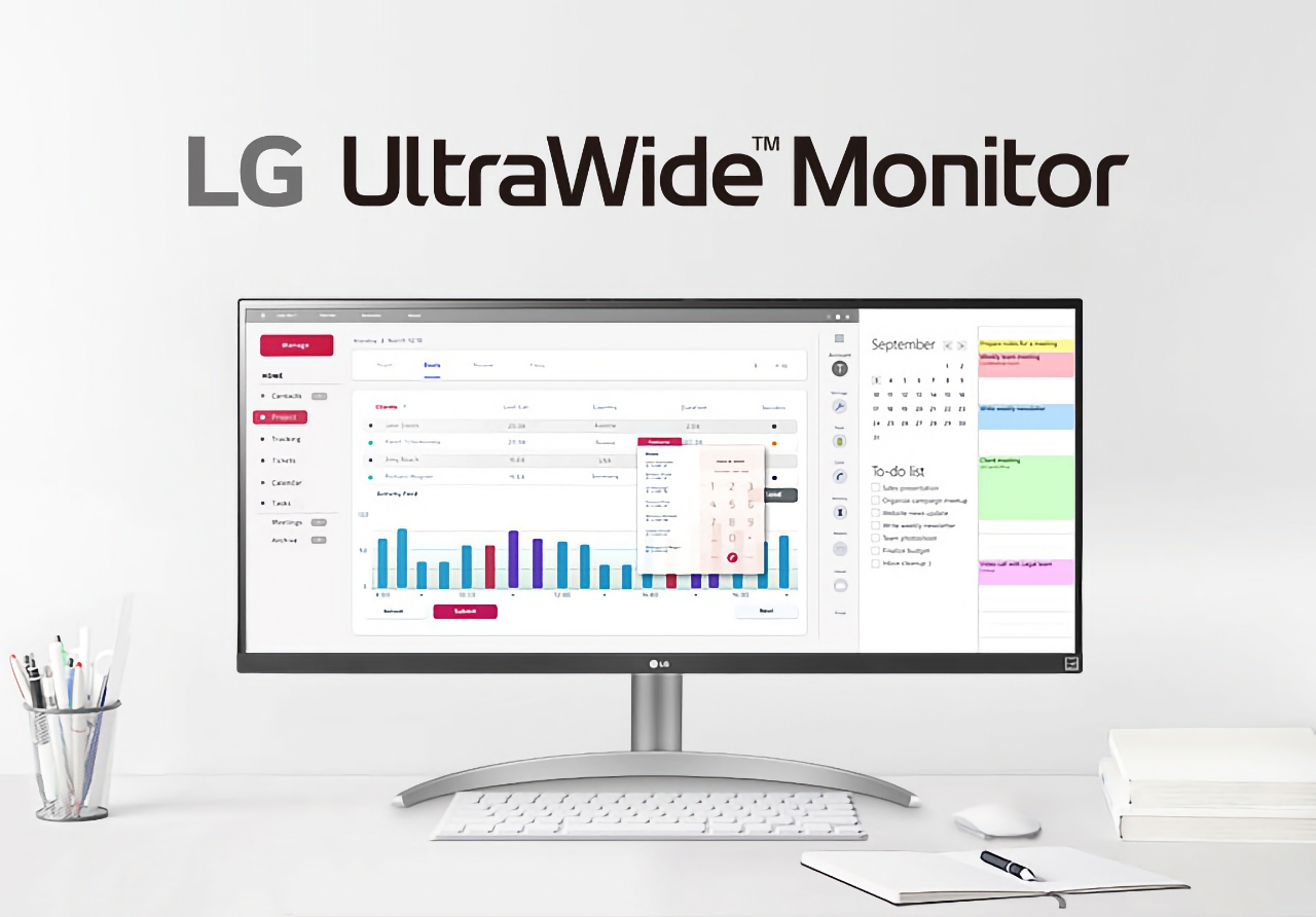 LG 34WQ650-W on Amazon: 34-inch UltraWide monitor with 100Hz refresh rate with a $153 discount