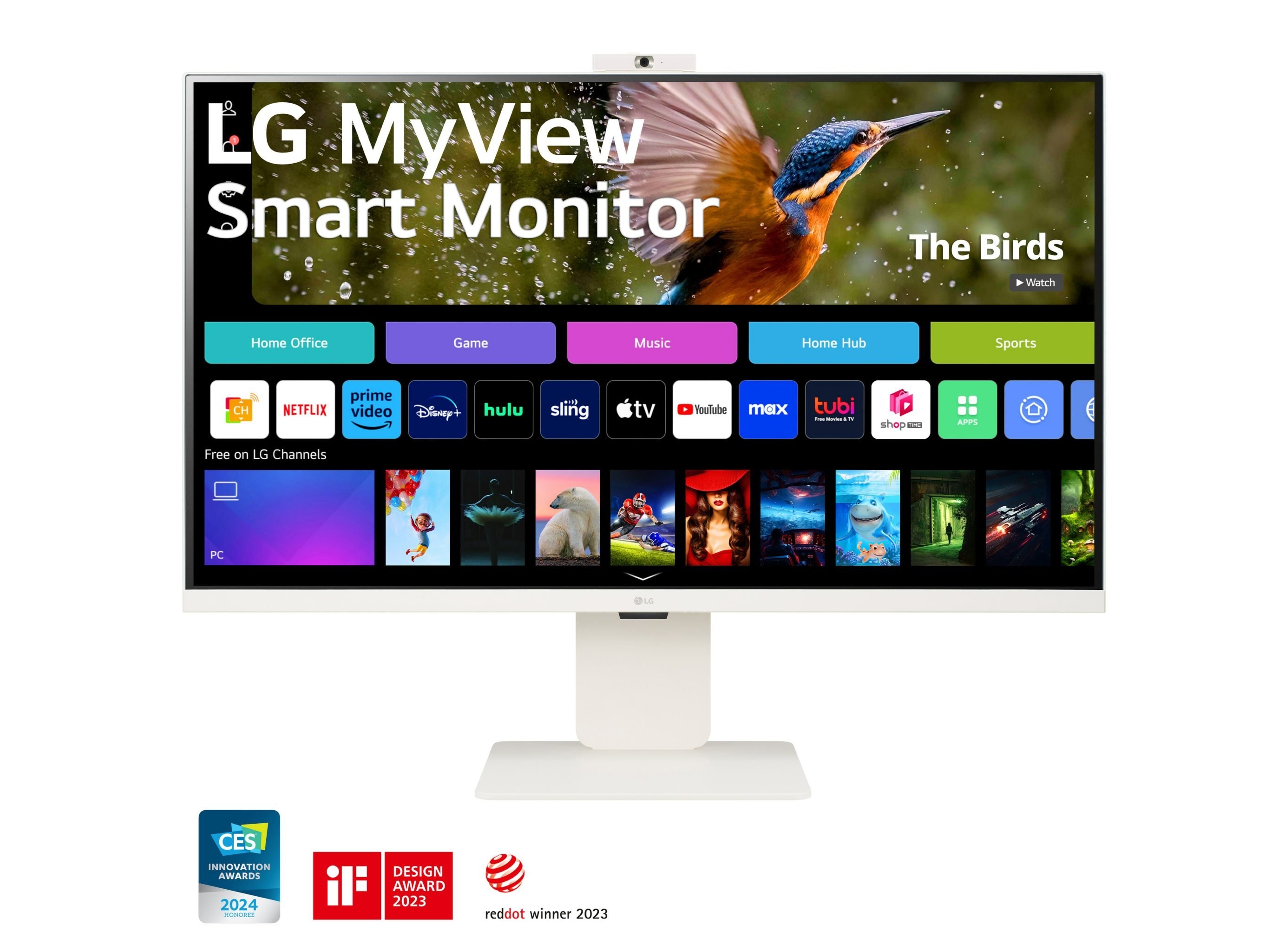 LG zapowiedziało linię inteligentnych monitorów MyView z ekranami do 4K, AirPlay 2 i webOS na pokładzie, w cenie od 199 USD