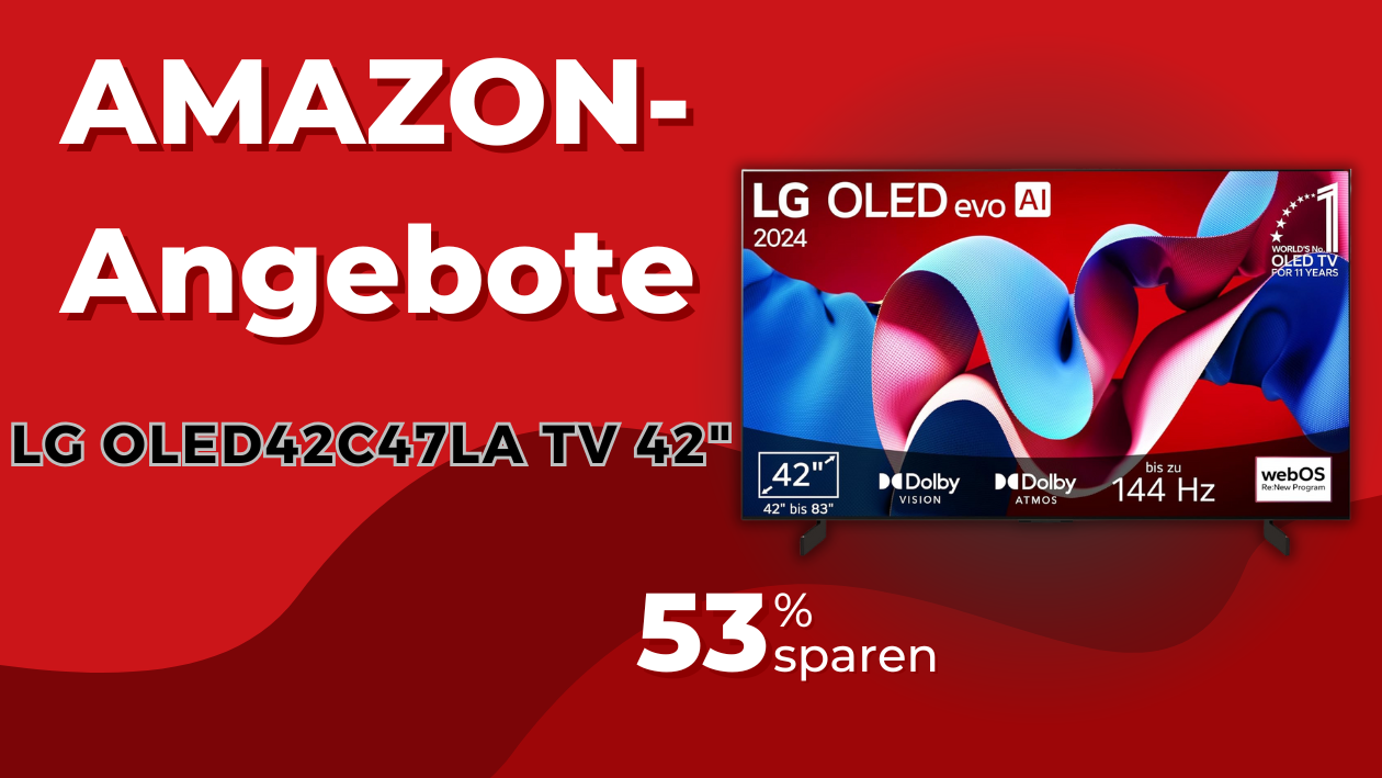 LG OLED42C47LA 42" Smart TV – Jetzt massiv 900€ günstiger!