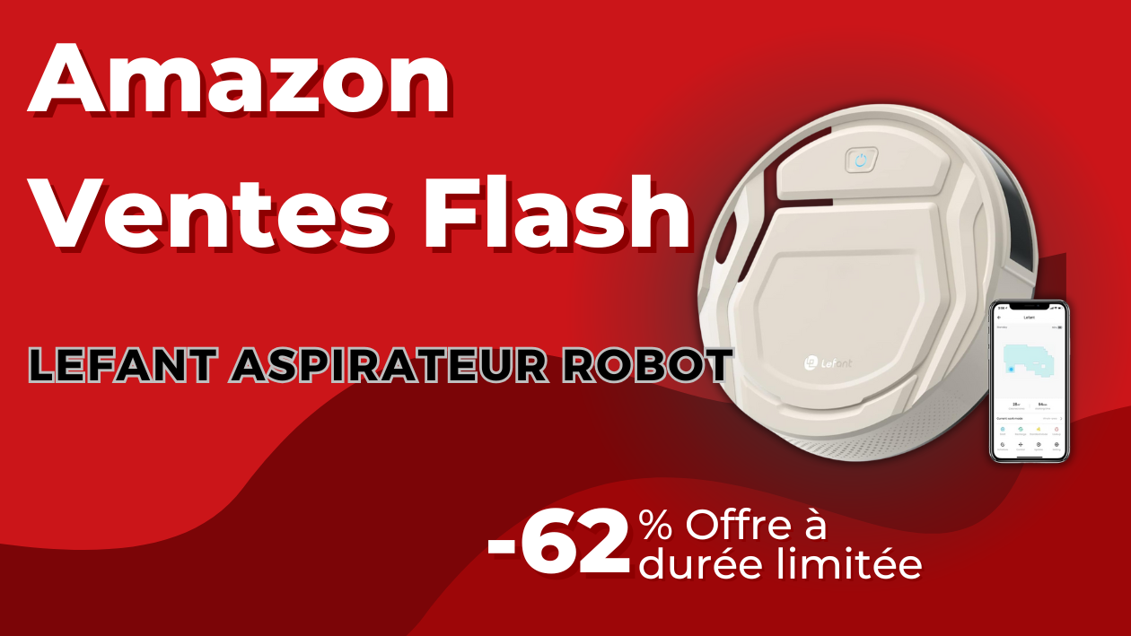 Robot Aspirateur Lefant M210P – Économisez 160€ Aujourd'hui!