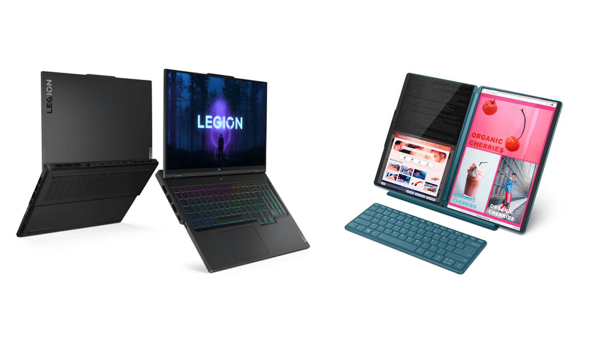 Was Lenovo für die CES 2023 vorbereitet: ThinkPhone Smartphone, Tab Extreme Tablet, Lenovo Yoga 9i Laptop mit zwei Bildschirmen und vieles mehr