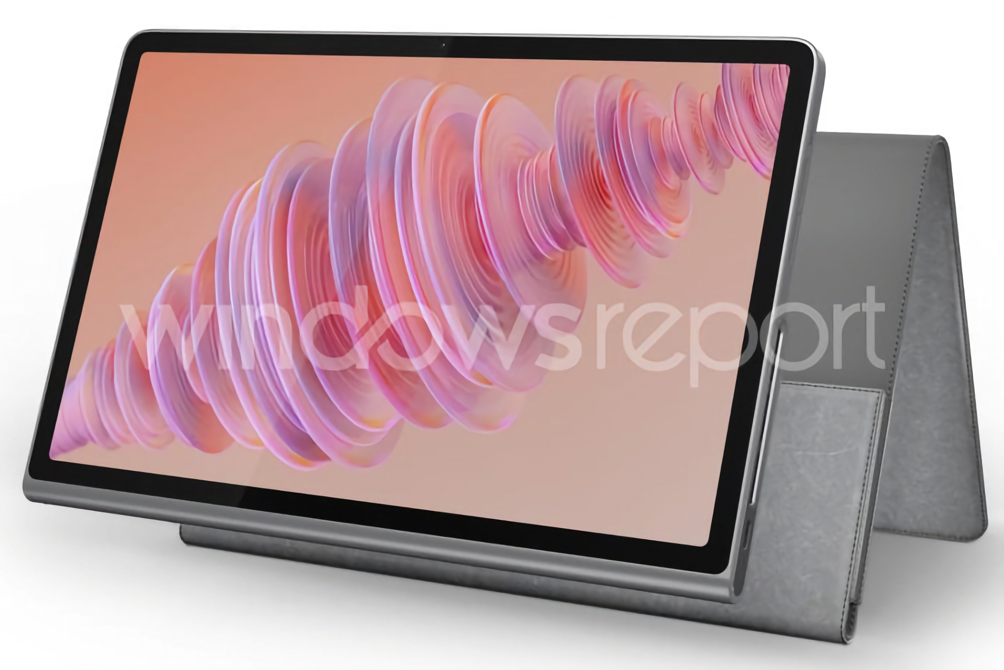 Lenovo is preparing to release a Tab Plus tablet with a built-in stand and stereo speakers