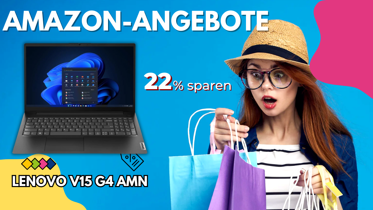 Lenovo V15 G4 AMN Laptop mit AMD Athlon – Sparen Sie 80€!