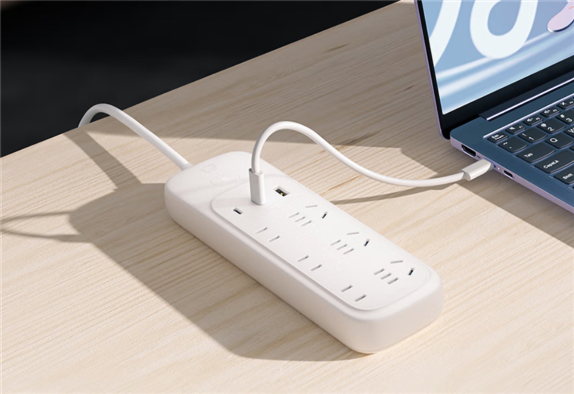 Lenovo launches 65-watt surge protector with 6 outlets and 3 USB ports for $23