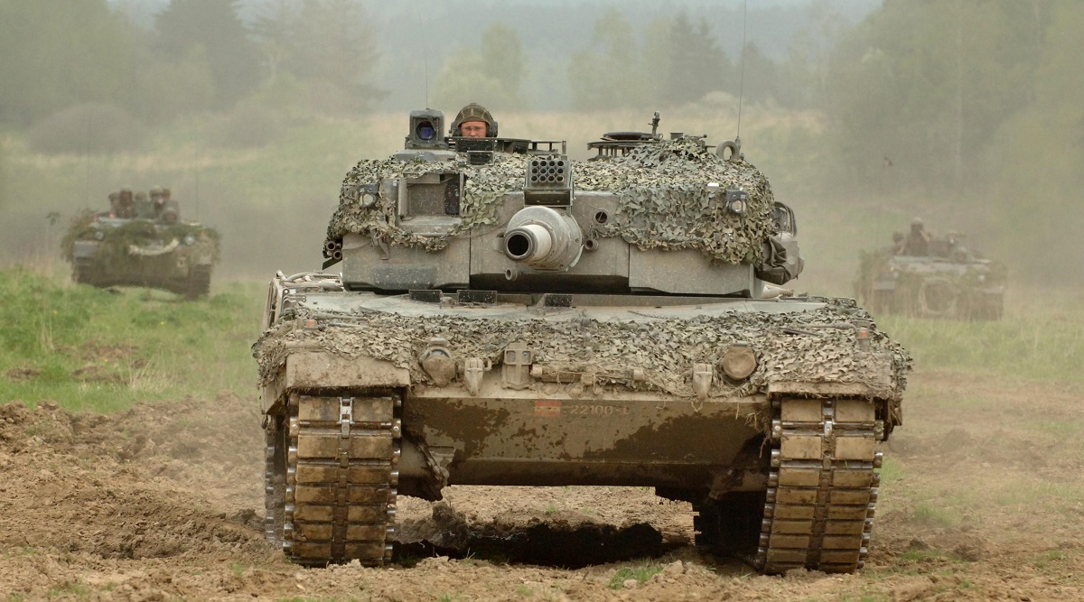 Rheinmetall og Nederland gir Ukraina 14 Leopard 2A4-stridsvogner til en verdi av over 100 millioner dollar