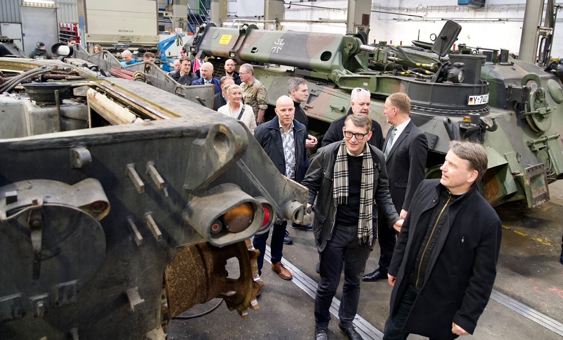 La Danimarca promette di inviare all'Ucraina carri armati Leopard 1 "molto presto".