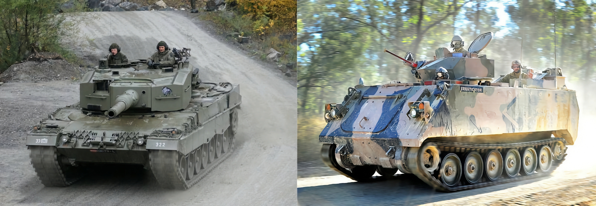 Spanje begint met overdracht van Leopard 2A4 tanks en M113 pantserwagens aan Oekraïne
