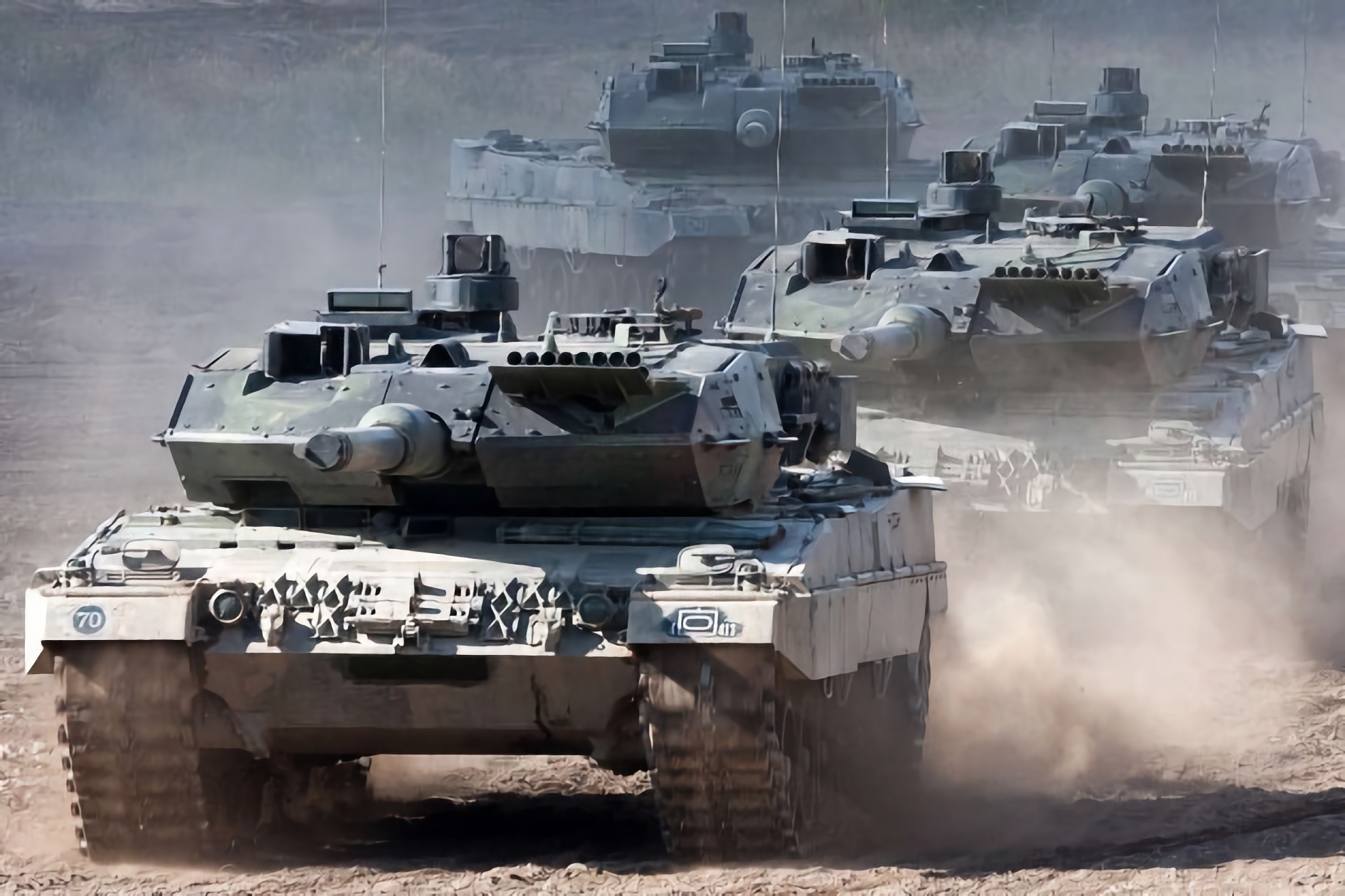 Rheinmetall darf 139 Leopard 1- und Leopard 2-Panzer an die ukrainischen Streitkräfte übergeben