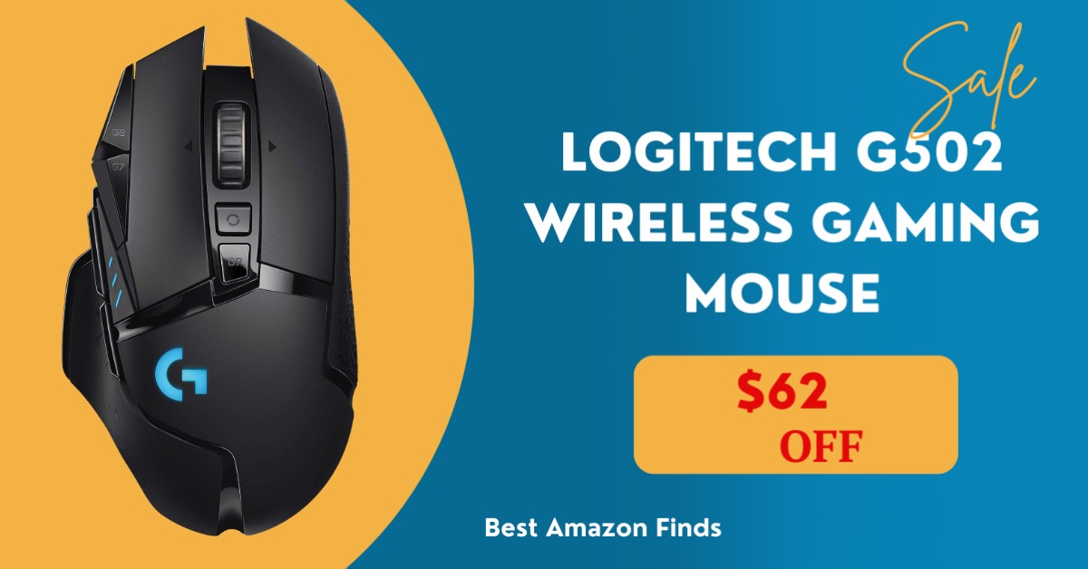 Logitech G502 Wireless Gaming Mouse - Now $62 OFF!