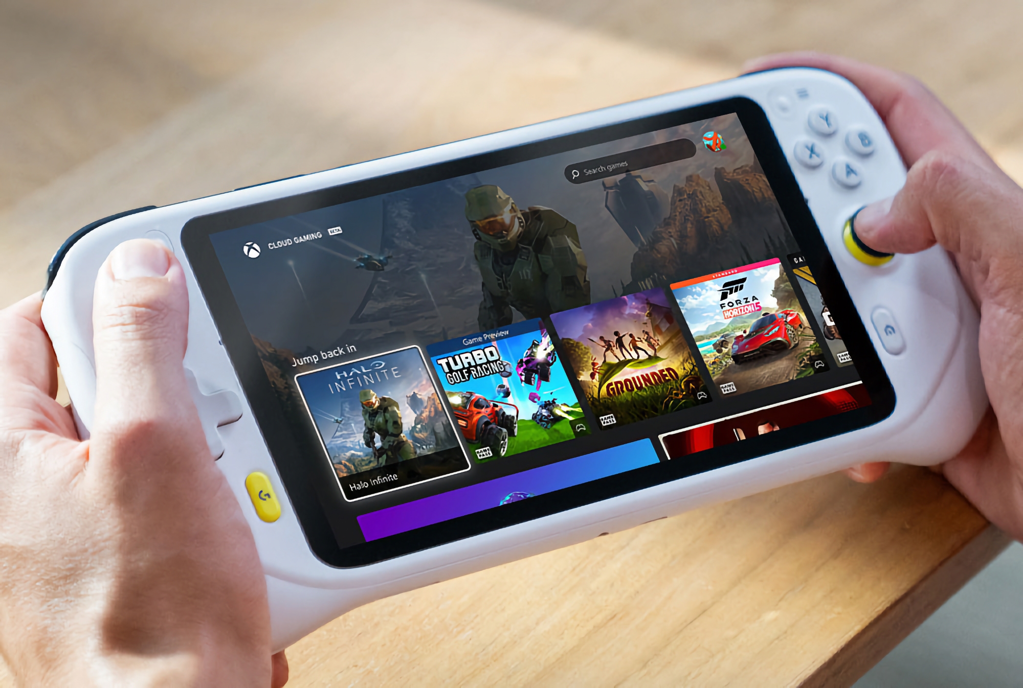 Logitech G Cloud Gaming Handheld a la venta en Amazon con un descuento de 50 $: Consola de juegos en la nube compatible con Nvidia Geforce Now, Steam, Xbox Cloud y Google Play Store.