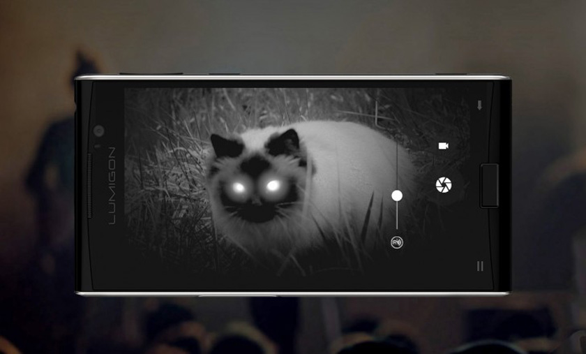 Первый в мире смартфон с камерой ночного видения Lumigon T3