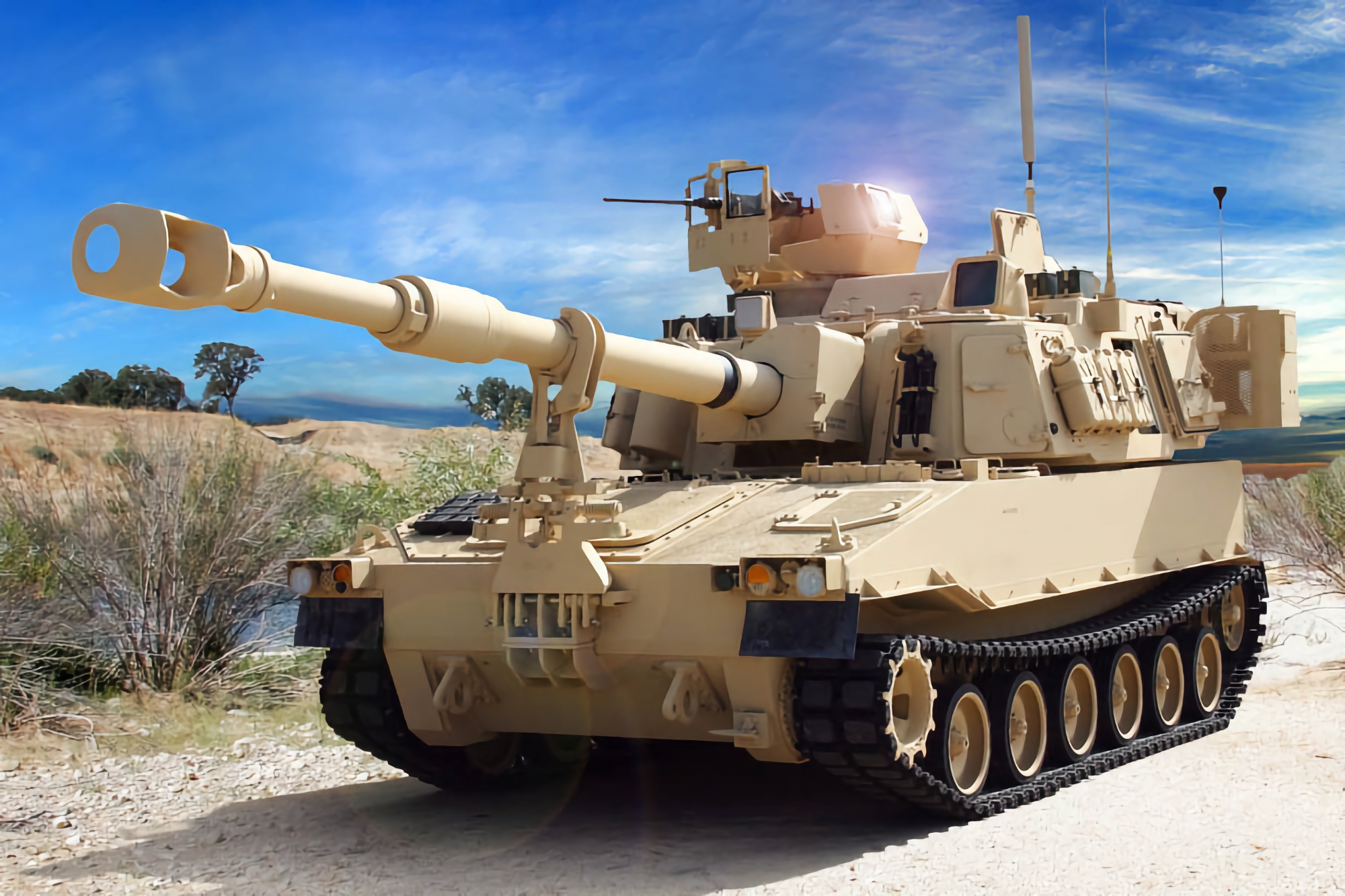 ВСУ получат 18 самоходных гаубиц M109A6 Paladin с улучшенной защитой и автоматизированной системой управления огнем