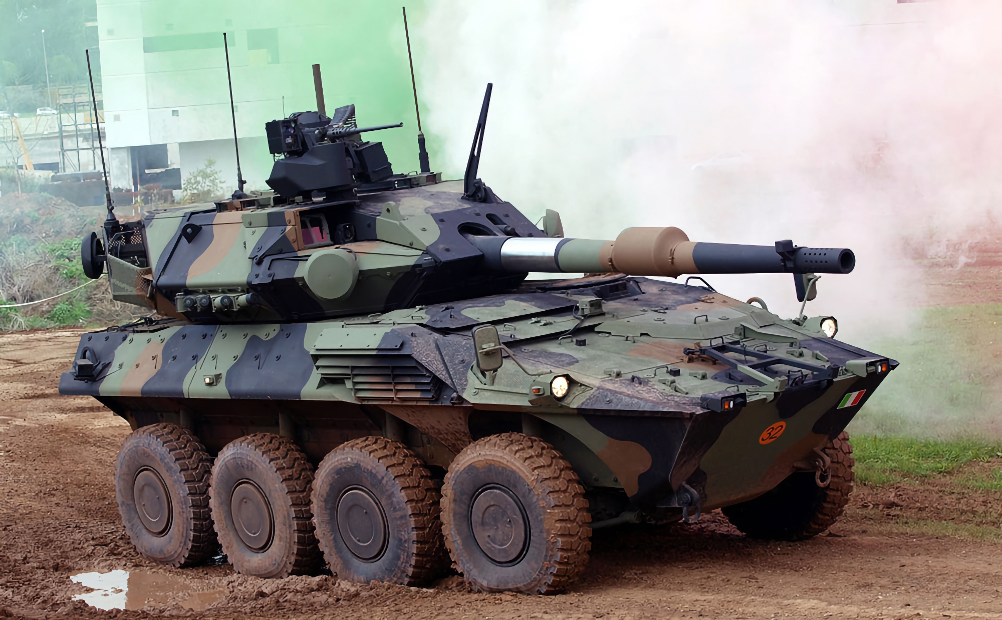 Asesino de tanques: Brasil compra a Italia 98 vehículos blindados Centauro II MGS 120/105