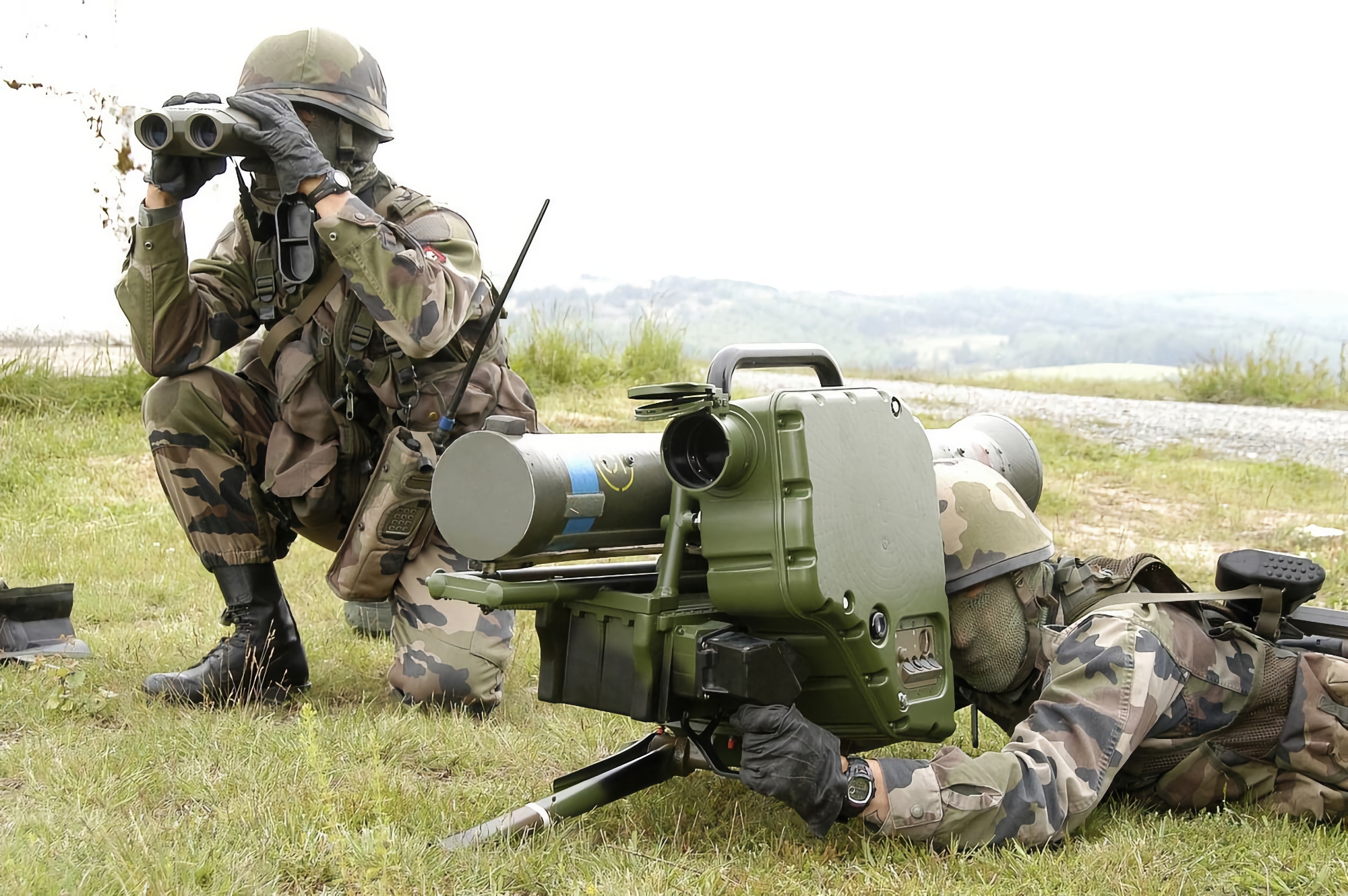 The Ukrainian Armed Forces use the French-German MILAN portable anti-tank missile system at the front (video)