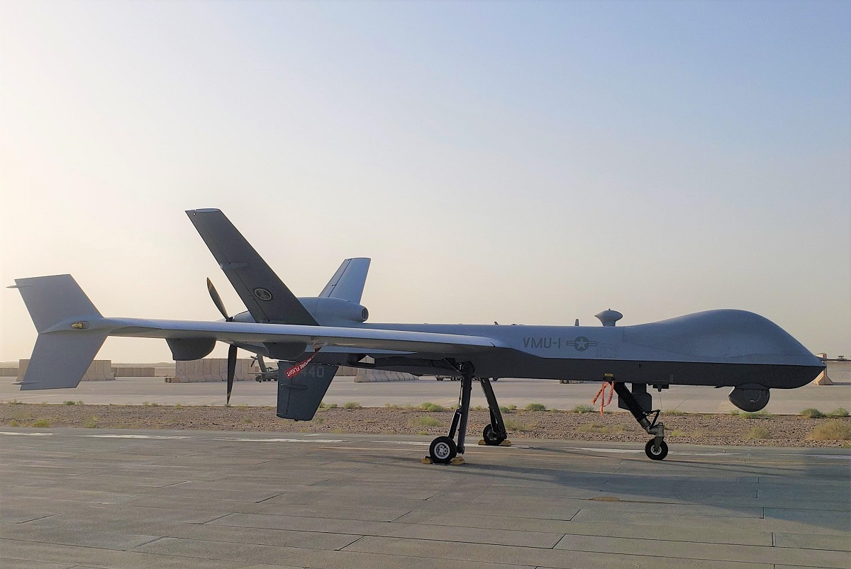 US Marine Corps receives first MQ-9 Reaper drone