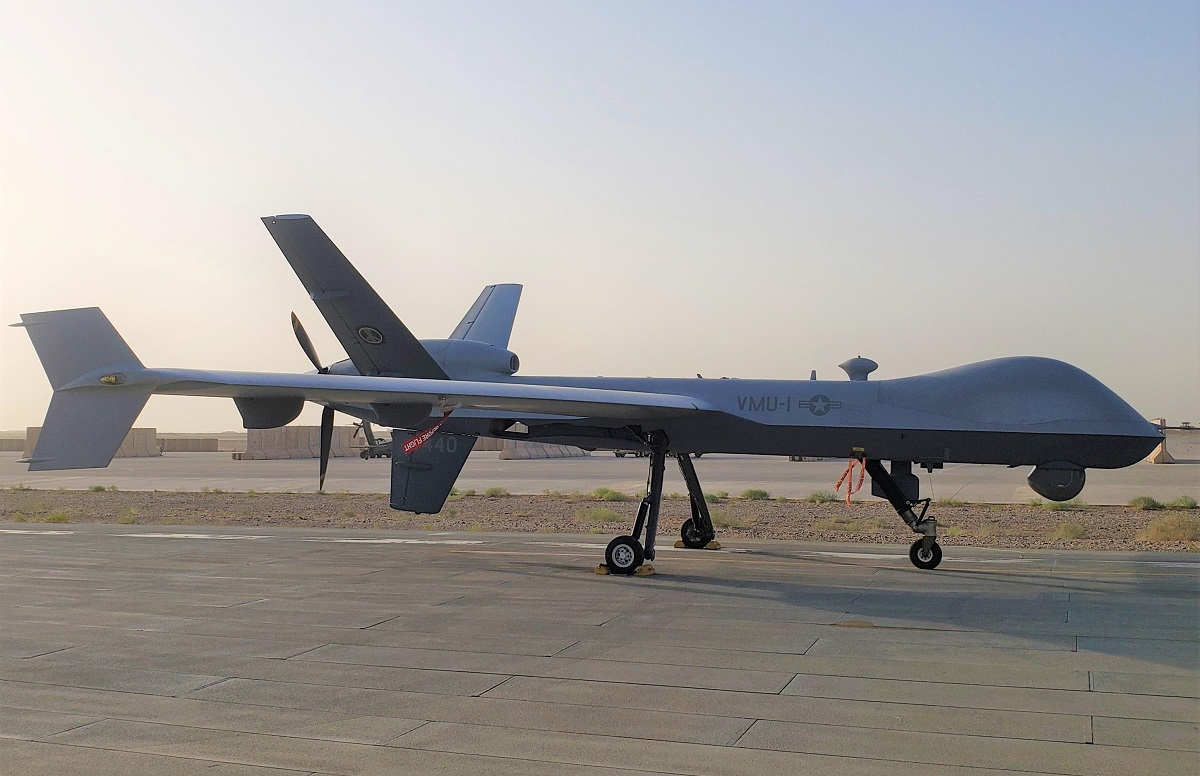 Le corps des Marines a déjà reçu deux drones MQ-9 Reaper d'une portée de plus de 7 400 km et d'une autonomie de vol de 34 heures.