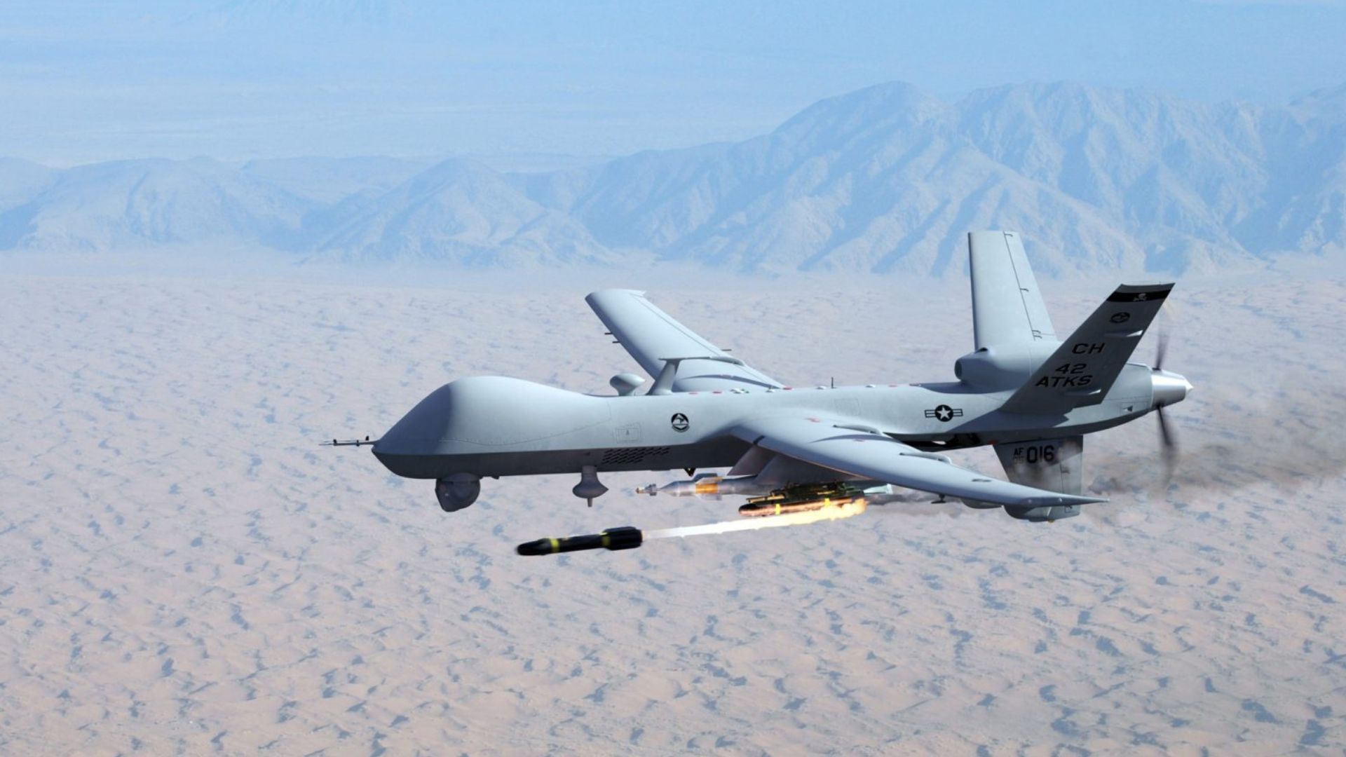 Die US-Luftwaffe testete das elektronische Kampfführungssystem Angry Kitten auf der Drohne MQ-9A Reaper