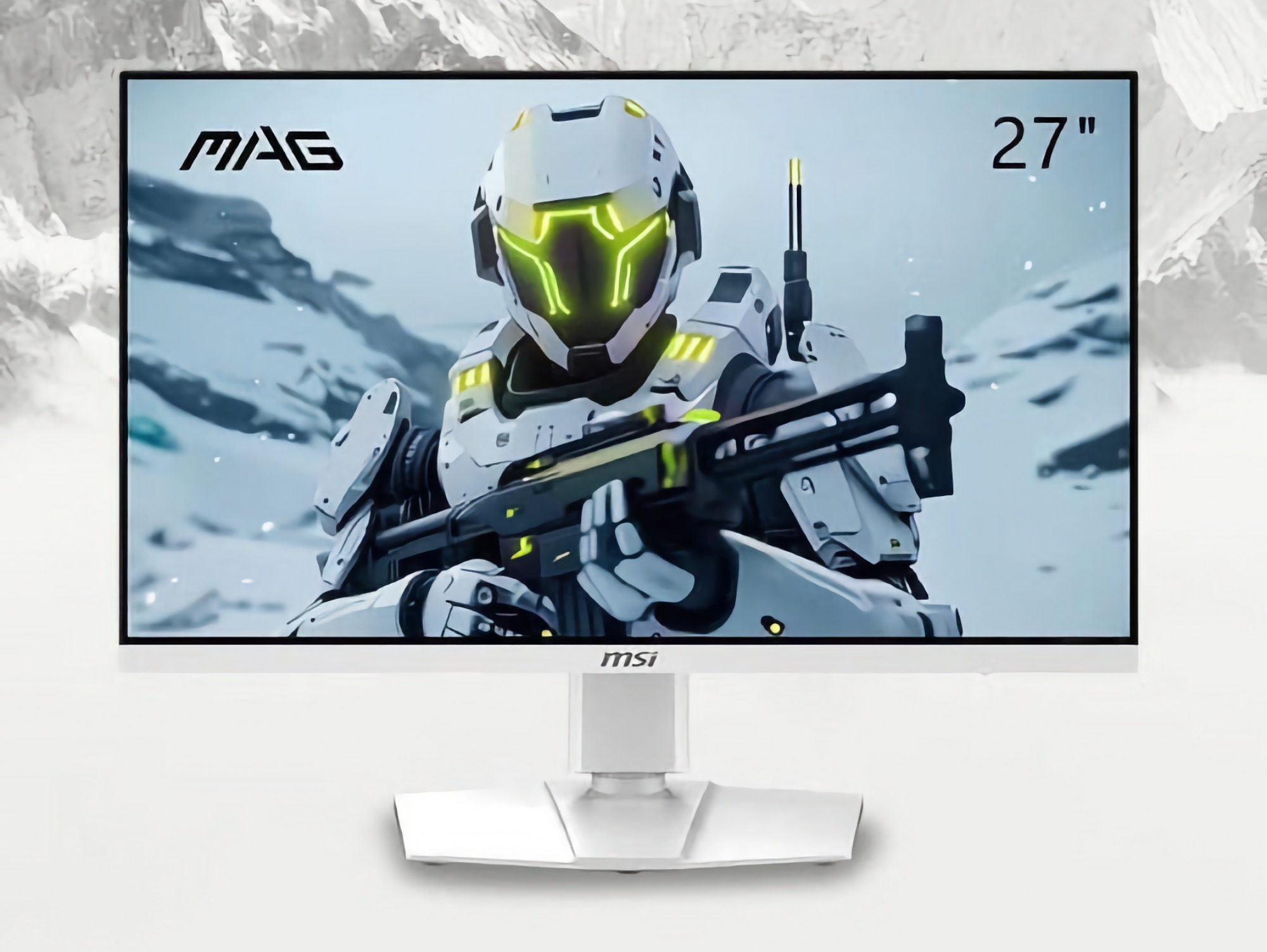MSI introduced the MAG 274URFW: 27-inch 4K monitor with 160Hz IPS screen