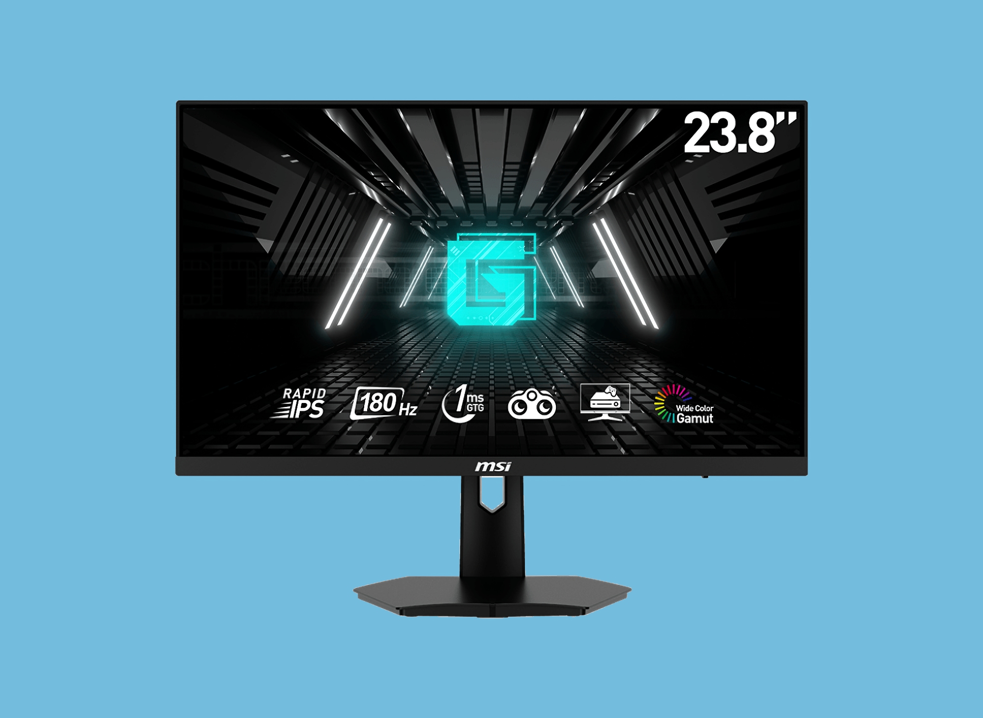 MSI G244F E2: gaming monitor with 24-inch screen at 180Hz