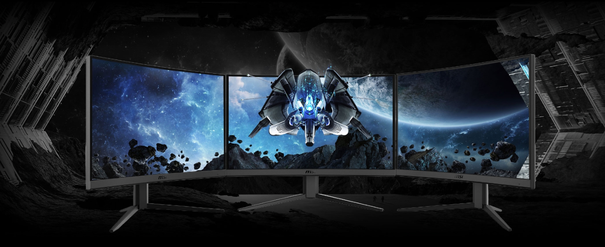 MSI G24C4 E2: Gaming monitor with 23.6″ curved display and 170Hz support