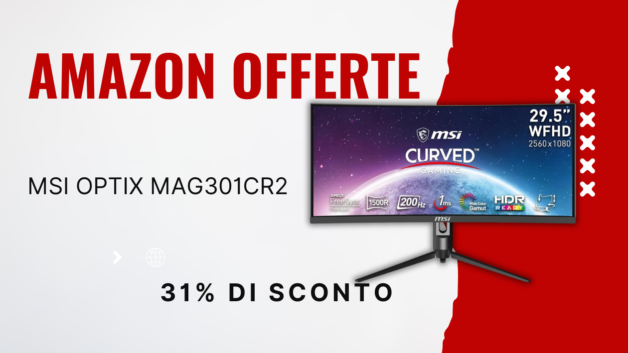 Non Perderti l'Occasione: Sconti Imperdibili sul Monitor MSI Optix MAG301CR2!