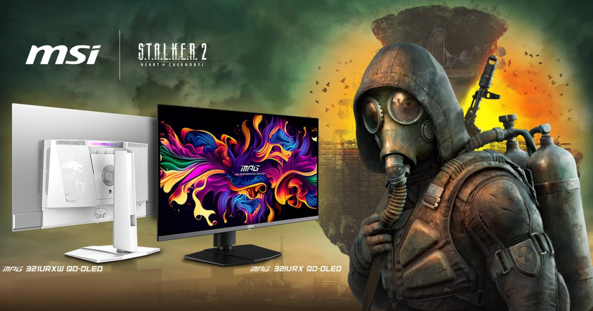 MSI regala S.T.A.L.K.E.R. 2 y un vale de 30 dólares para Steam por la revisión de un monitor QD-OLED comprado en diciembre de 2014