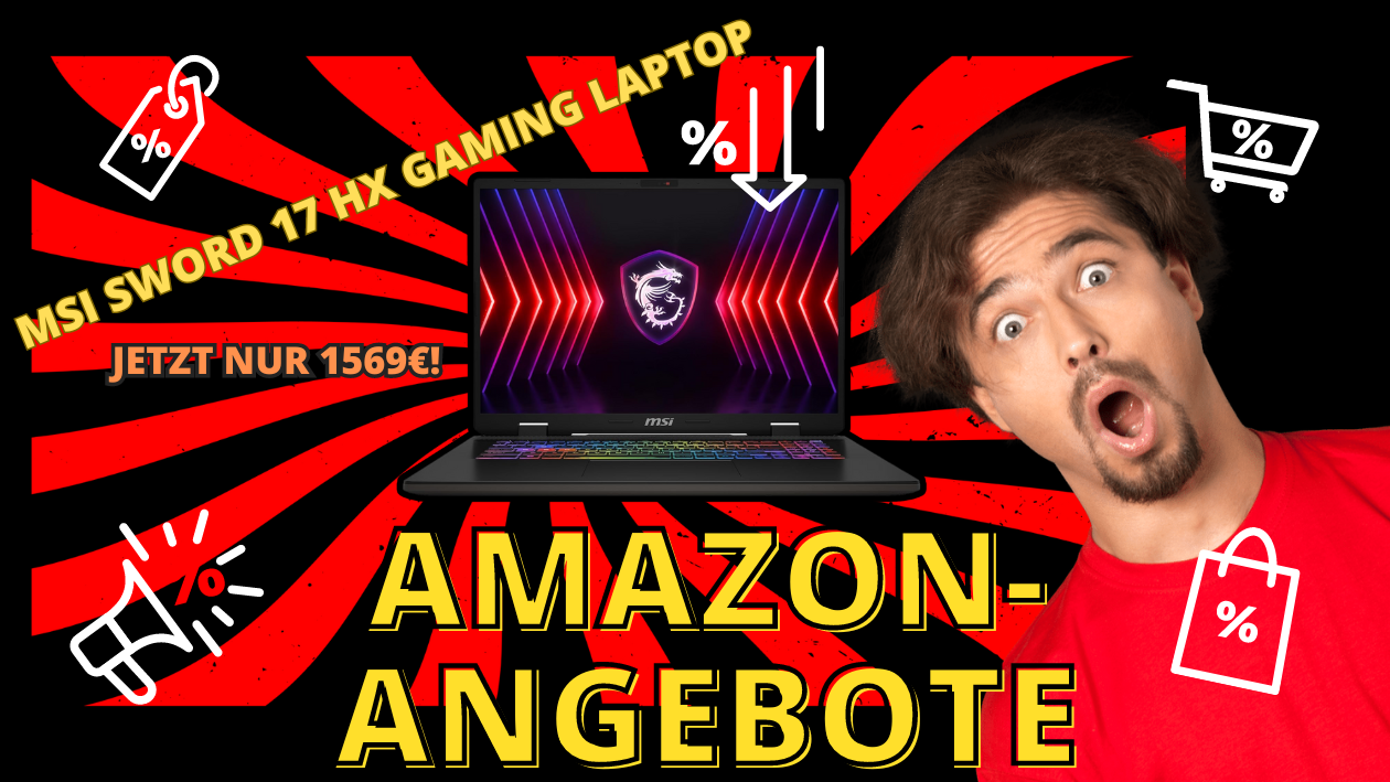 MSI Sword 17 HX Gaming-Laptop – Jetzt 730€ günstiger!