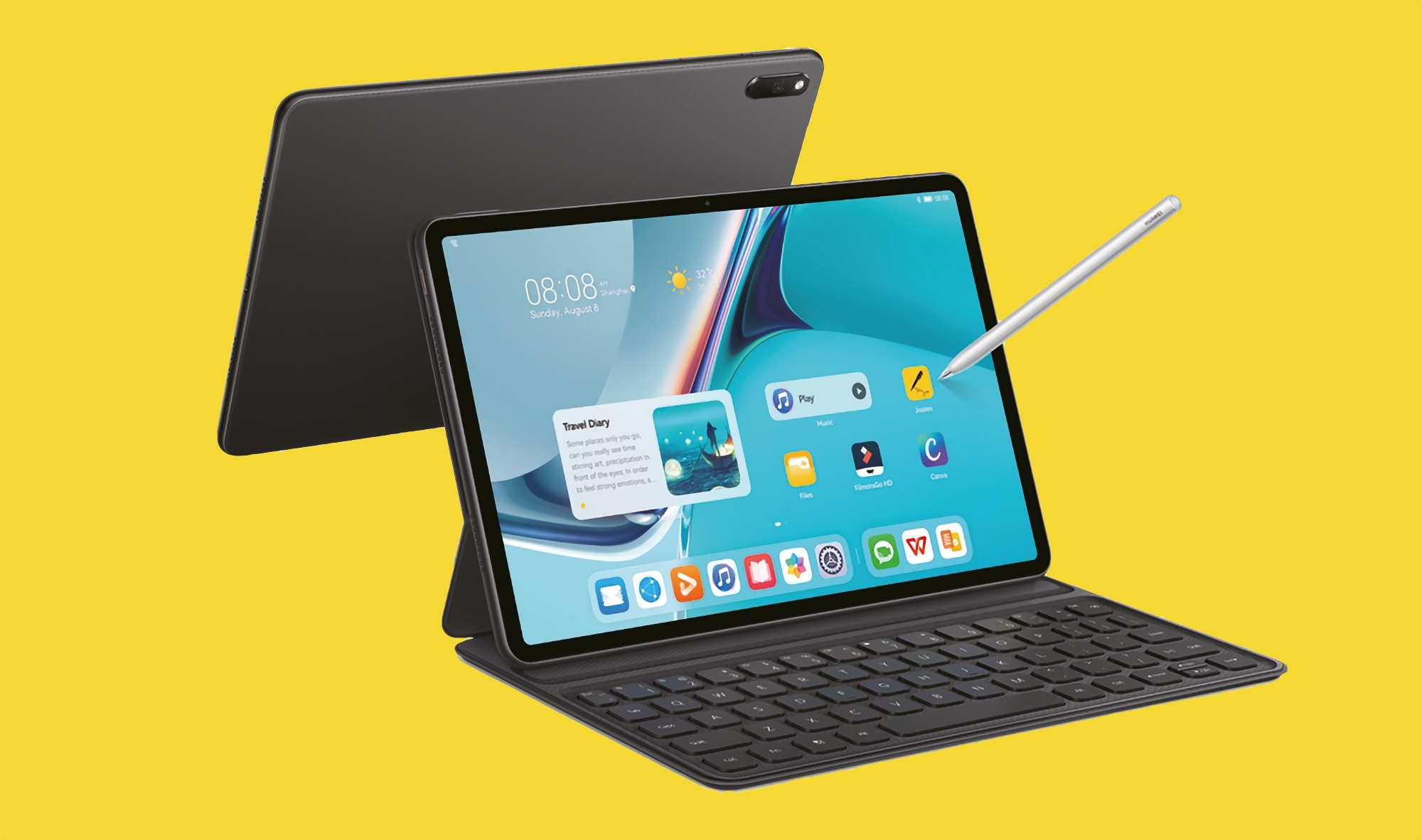 Huawei prepara la tableta MatePad Air con cuerpo delgado y procesador Snapdragon 888