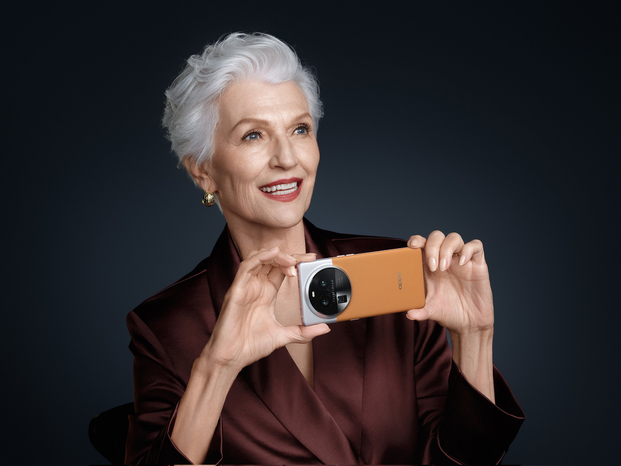 Ilon Musk's mum becomes OPPO ambassador and promotes Find X6 Pro smartphone