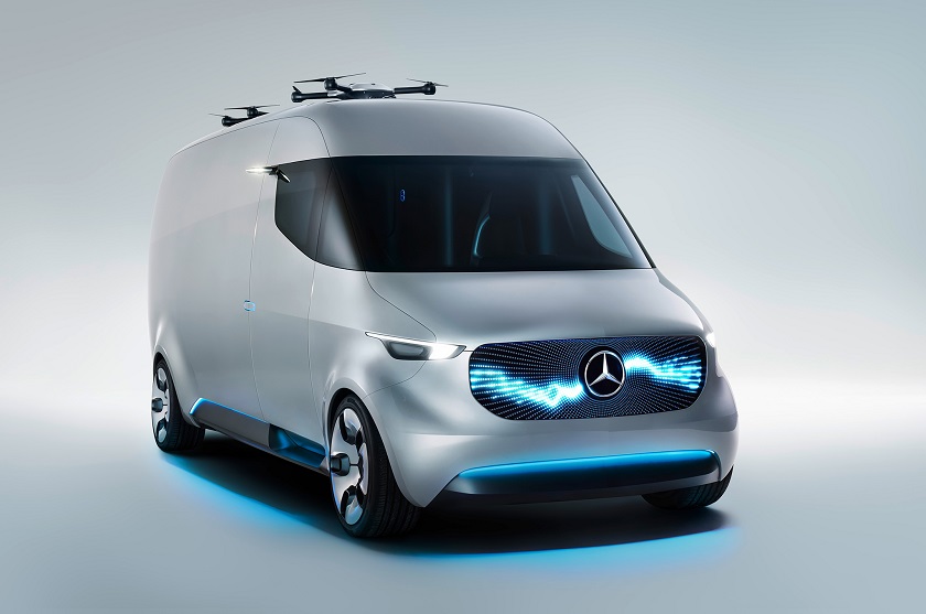 Mercedes-Benz Vision Van: мечта любого курьера