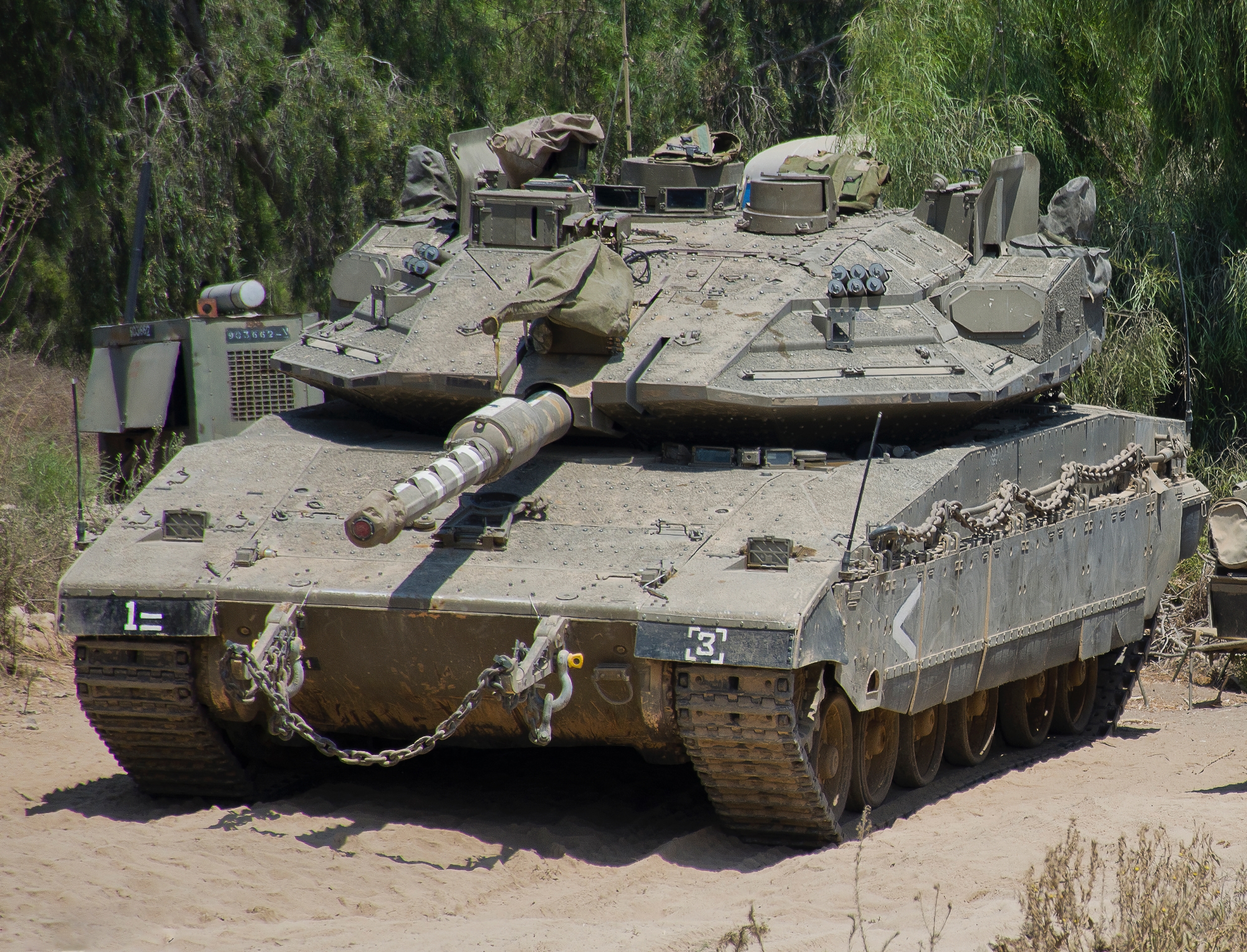 Israël heeft de verkoop van de Merkava Mk.3 geannuleerd en brengt de tanks terug in dienst