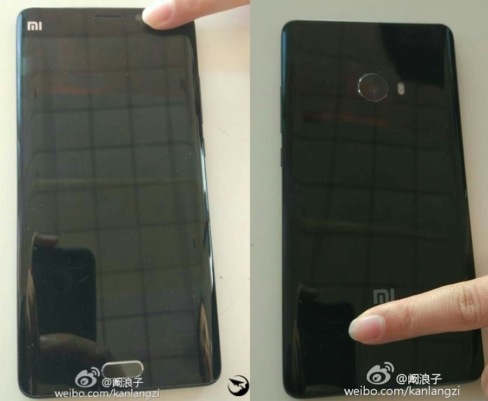 Реальные фото Xiaomi Mi Note 2: изогнутый экран и обычная камера
