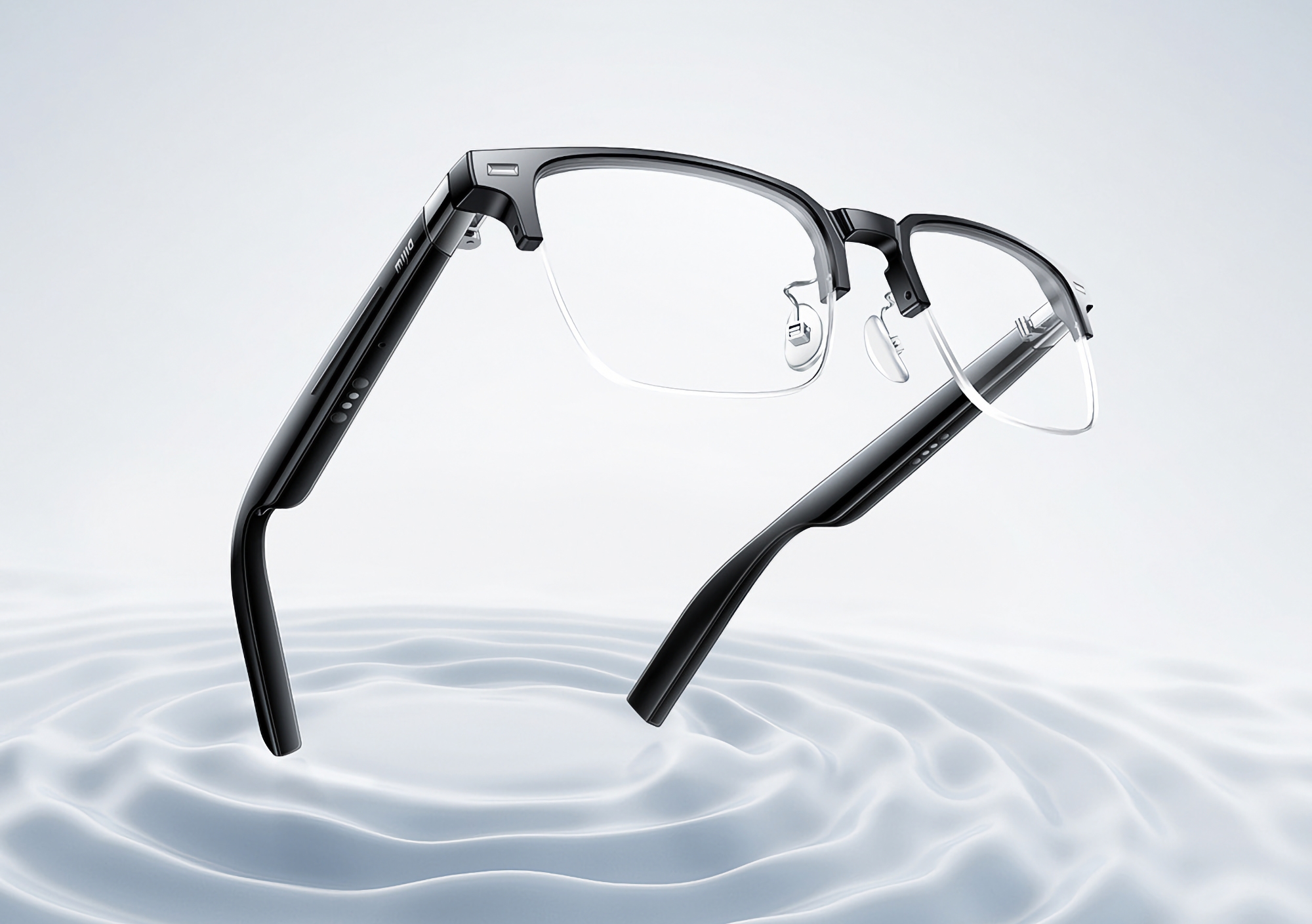 Xiaomi ha presentato gli occhiali audio intelligenti MiJia con un'autonomia fino a 24 ore e un prezzo di 83 dollari.