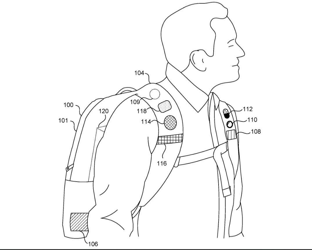 Microsoft hat einen Rucksack mit künstlicher Intelligenz patentiert