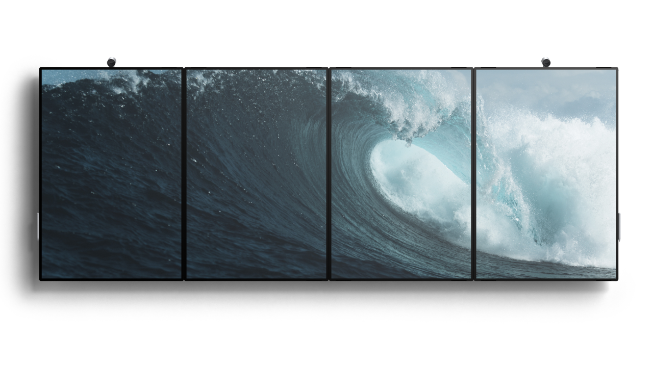 Microsoft introduced Surface Hub 2: 4K-screen at 50.5 inches, Windows 10 and corporate applications