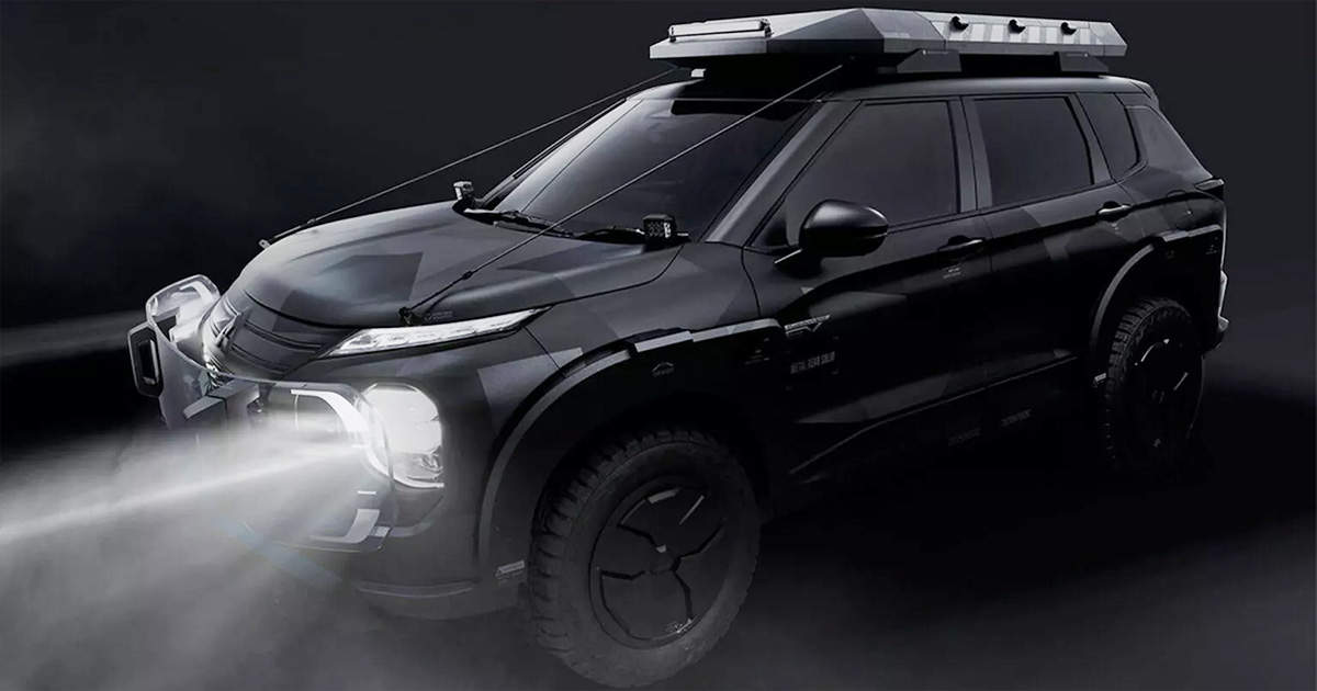 Mitsubishi dévoile le concept Outlander PHEV Night Seeker : Un aperçu de l'avenir des SUV hybrides