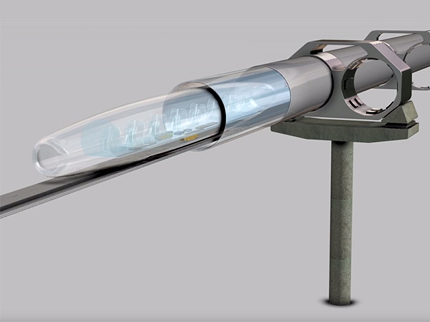 Один из вариантов Hyperloop будет использовать технологию пассивной магнитной левитации