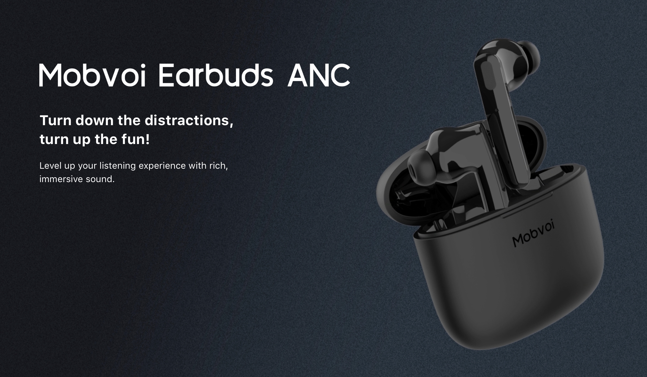 Mobvoi Earbuds ANC: TWS-навушники із системою активного шумопоглинання та захистом IPX5 за $59