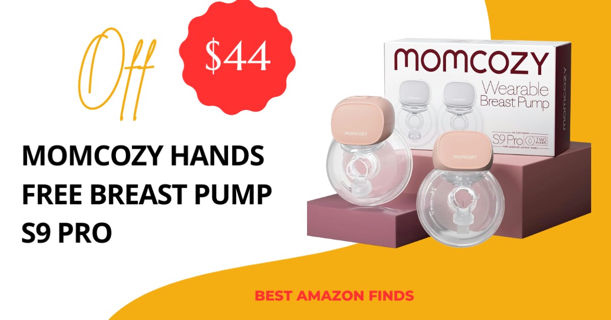 Momcozy Hands Free Breast Pump S9 Pro - with a $44 discount!