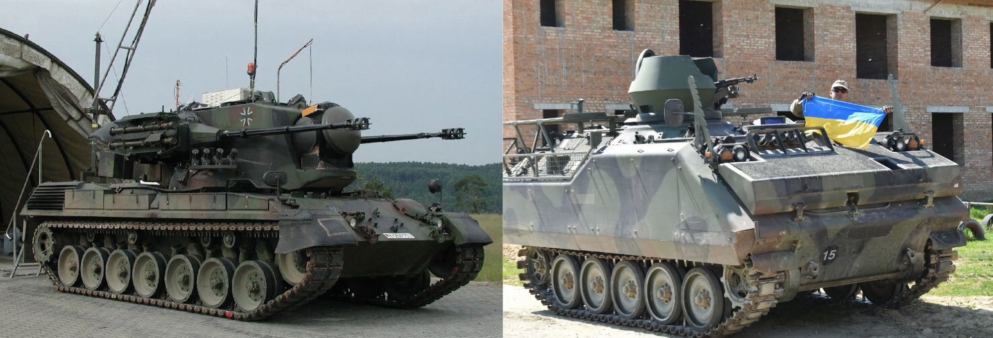 Niemcy przekazały Ukrainie jeszcze 3 samobieżne działa przeciwlotnicze Gepard i 11 gąsienicowych transporterów opancerzonych M113